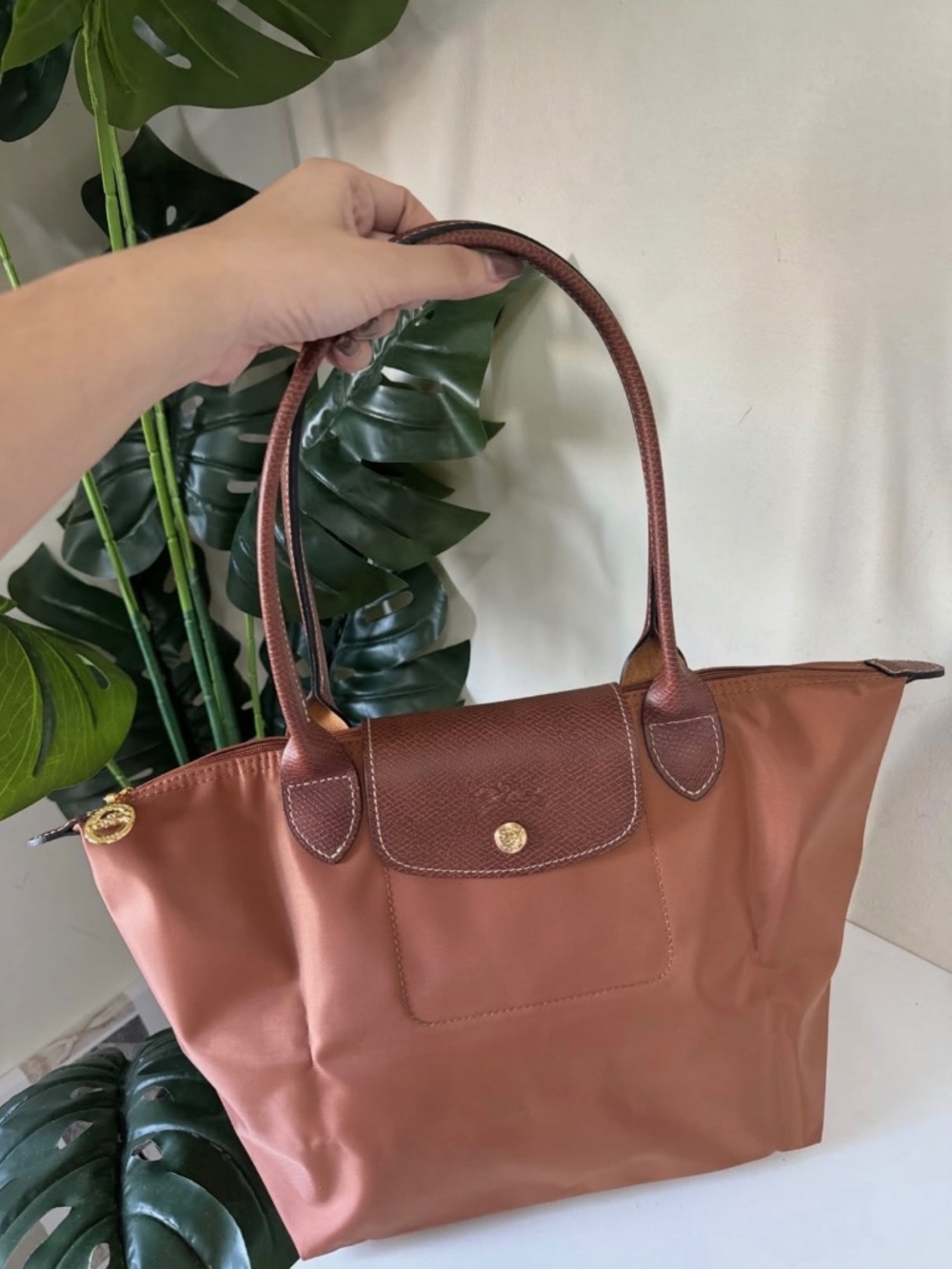 New Longchamp Cognac - Picture 6 of 6